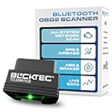 BLCKTEC 430 Bluetooth OBD2 Scanner for iPhone & Android, No Subscription Fee, OBDII Car Code Reader, Diagnose Check Engine, ABS, SRS, Airbag, Supports Vehicles 1996+