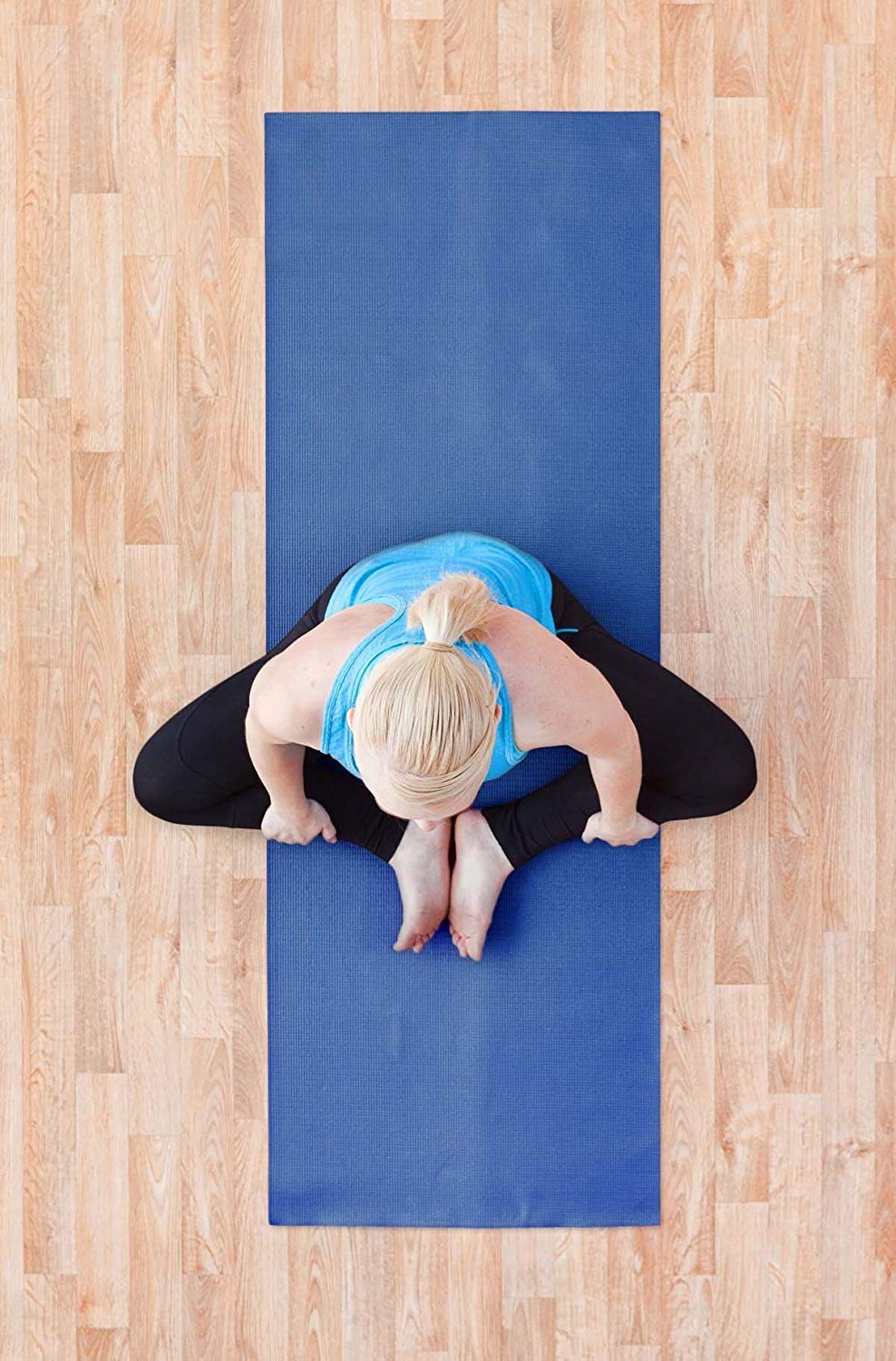 Yoga mat for Women & Men EVA Material 4mm Anti Slip for Gym Workout (4mm, Blue) (B0CVBMGHMR) Amazon Price History, Amazon Price Tracker