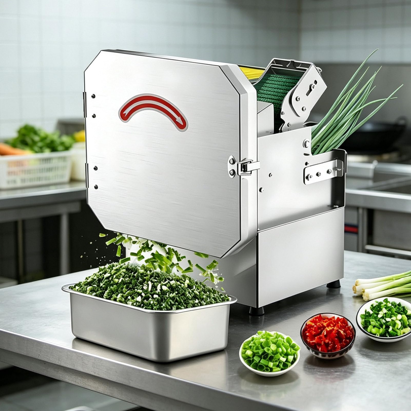 Coupe-LéGumes Professionnel pour Usage Domestique, 150 Kg/Heure