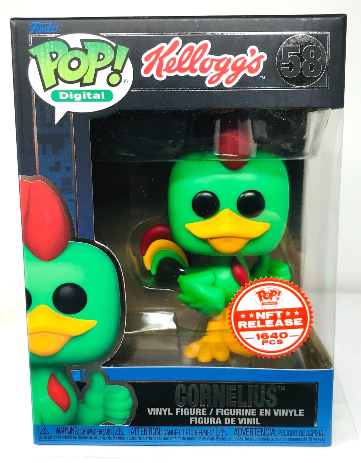 Funko POP Digital Cornelius l'objet physique rare pour fan de NFT