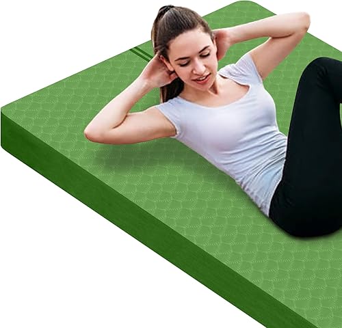 Miniatura 15 de nuveti Tapete Grande para Ejercicios - Tapete de Yoga de 15mm/20mm/30mm de Grosor | Tapete de Ejercicios para Fitness, Yoga, Pilates, Estiramientos