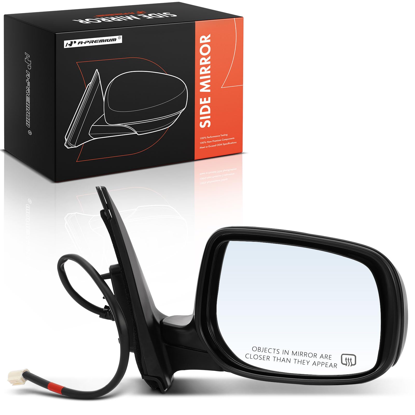 Amazon.com: A-Premium Passenger Side Power Door Mirror Compatible