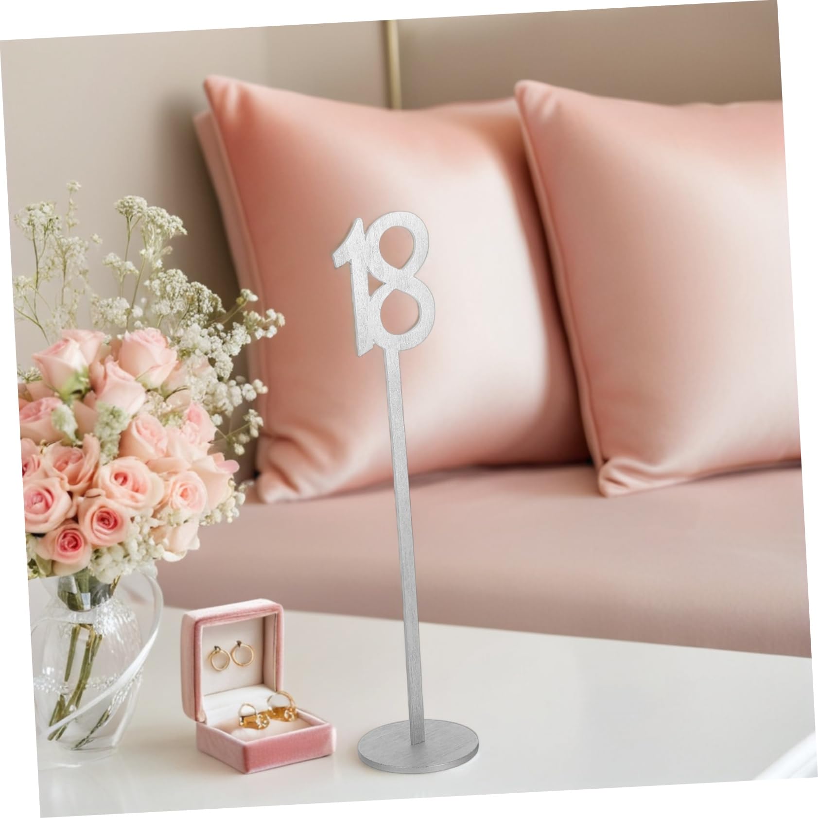 20piezas Números De Mesa De Madera Soporte Independiente Para Bodas Fiestas Restaurantes Decoración De Mesa y Recepción
