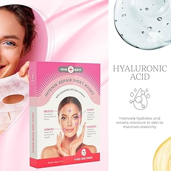 Amazon.com : Repair Beauty Hyaluronic Acid & Vitamin E Sheet
