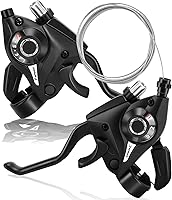 mycheng 3x7 21-Speed Bike Gear Shifter Brake Lever Set - Smooth Shifting & Reliable Braking for MTB, Road, Hybrid Bikes