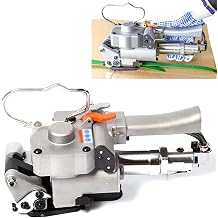 Portable Pneumatic Baler Plastic Steel Belt Hot Melt Machine Metal Baler Pp Belt Automatic Strapping Machine, Pneumatic Strapping Machine with 3000n Max Tension