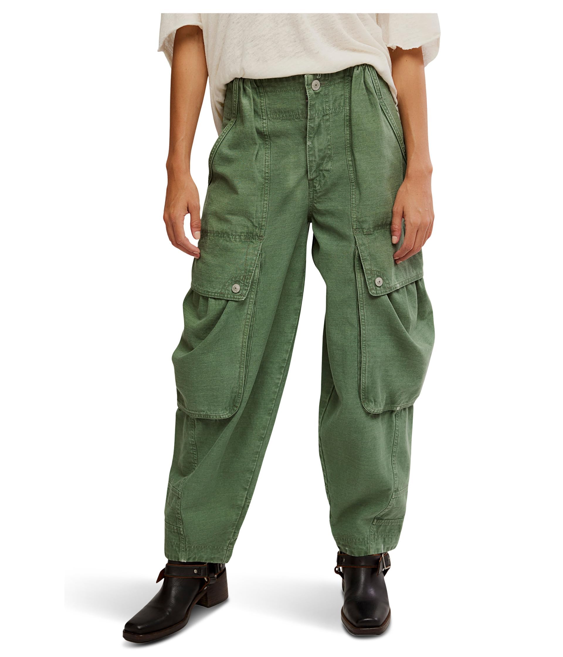 Free People Womens Brentwood Slouch Pants