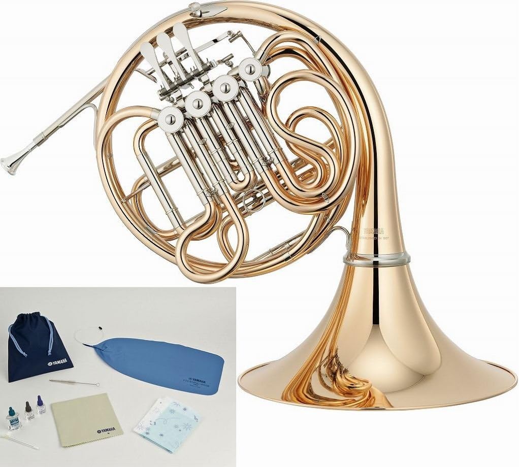 【ヤマハお手入れセット付】YAMAHA ヤマハ YHR-567GDB フレンチホルン