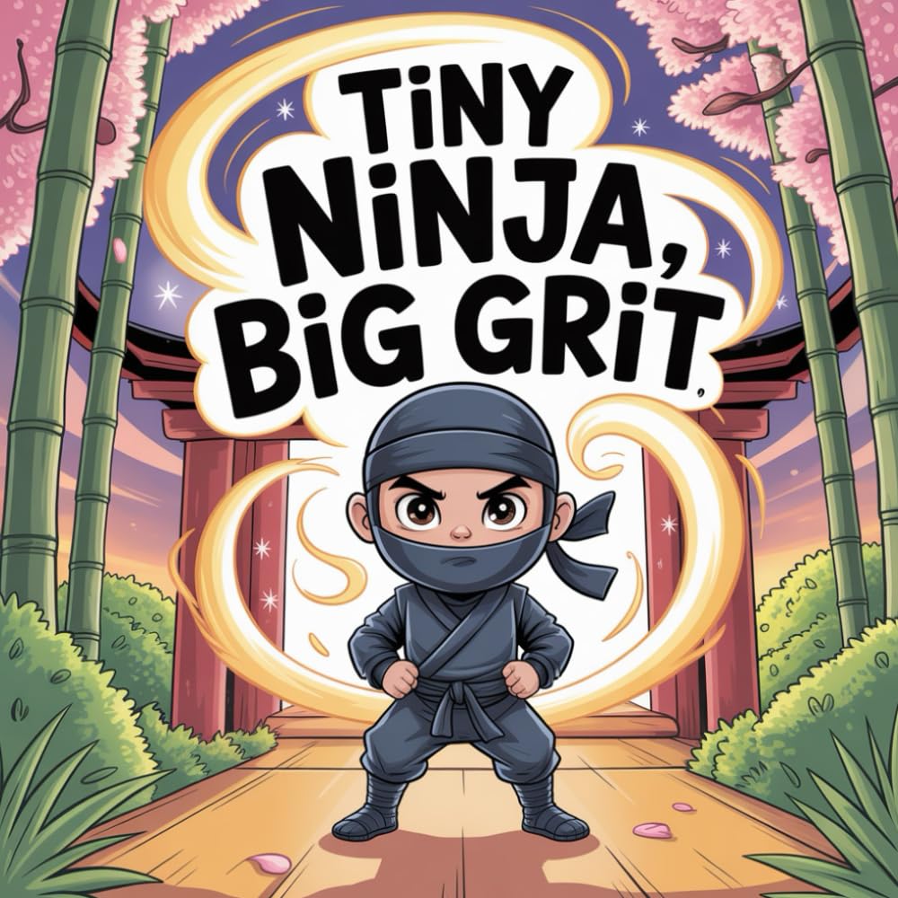 Tiny Ninja Big Grit book for kids : A Motivational Children’s Story About Perseverance, Confidence, and Never Giving Up A Heartwarming Growth Mindset ... Emotional Resilience, and Believe in Thems