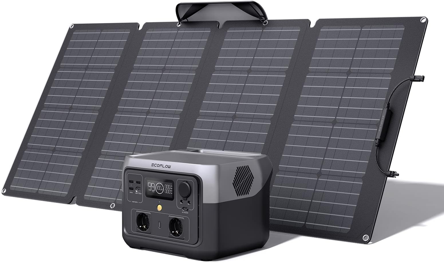 Cavo Solare 4 In 1 Per Power Station – XT60, Anderson, DC5521, DC8mm – Sezione 4mm²