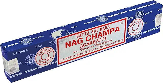 Satya Sai Baba Nag Champa Incense Sticks - Indian Agarbatti Rökelse
