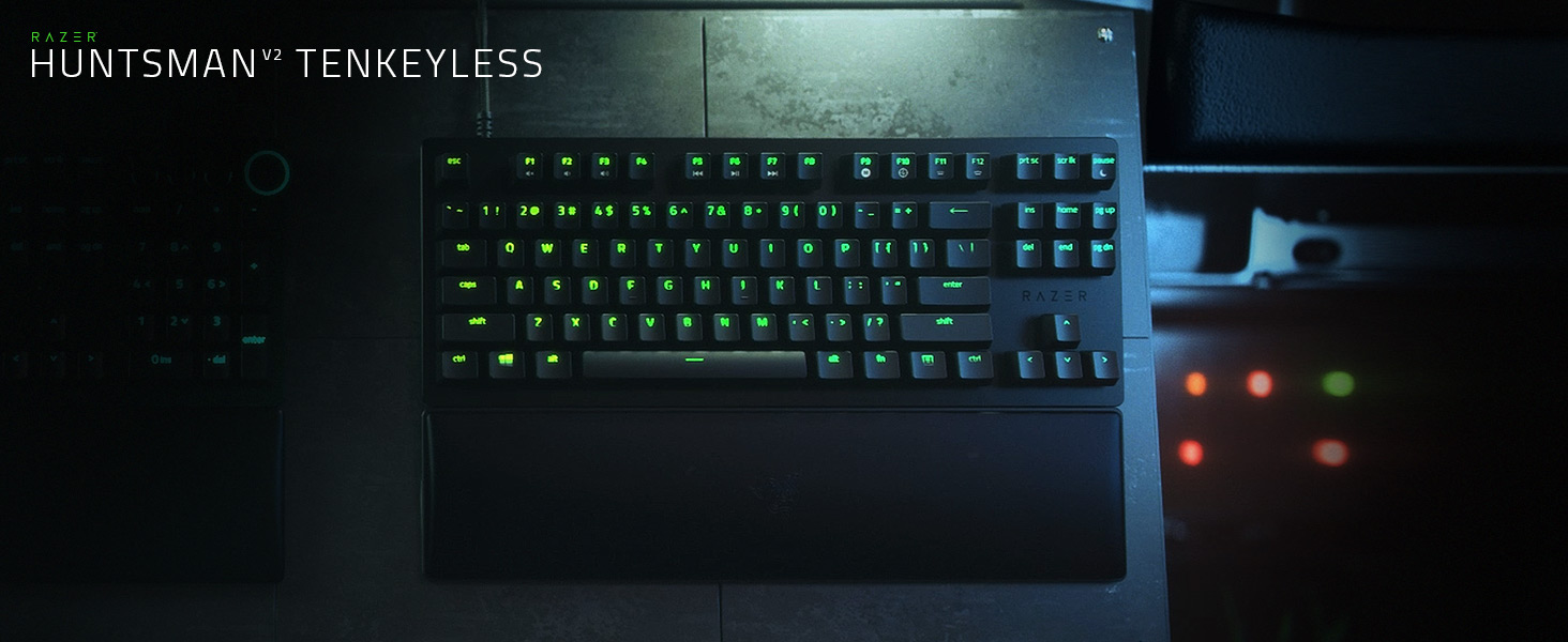 Amazon.com: Razer Huntsman V2 TKL Tenkeyless Gaming Keyboard: Fast