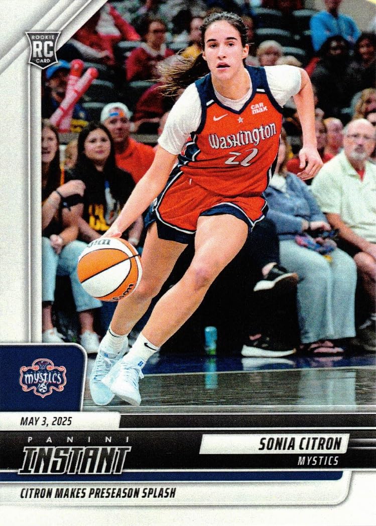 Amazon.com: 2025 Panini Instant WNBA Basketball #5 Sonia