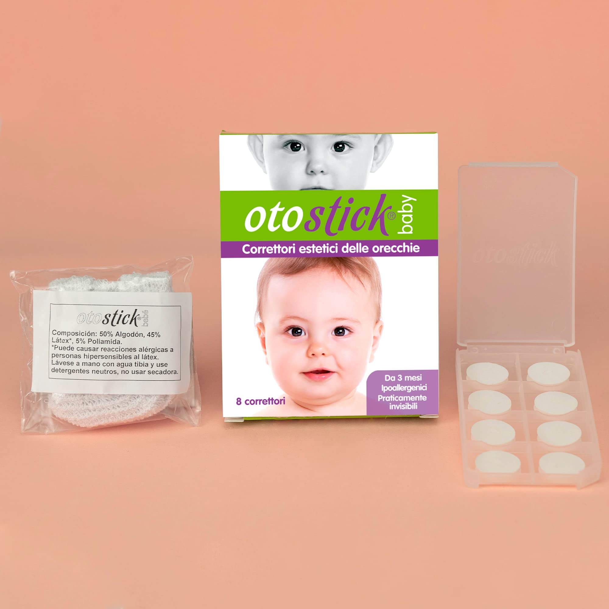 Otostick® 8 correttori Bambino Estetico delle Orecchie Prominenti