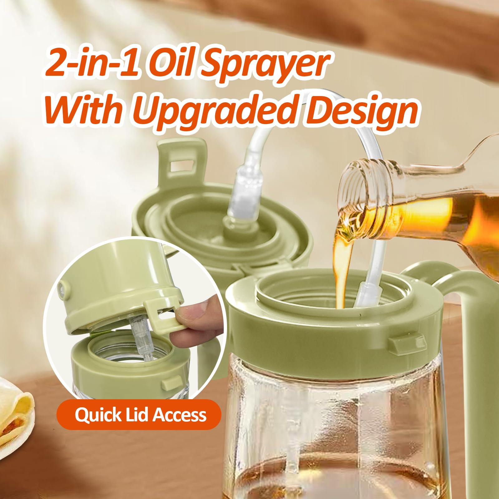 Spray Huile Cuisine Spray Huile De Cuisine Pulverisateur Huile D'olive
