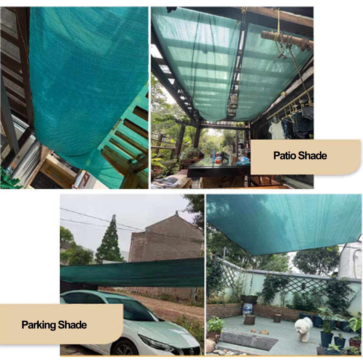 Schattiernetz Zaunblende Sichtschutz Sonnenschutznetz Windschutz Schattier Gewebe Für Balkon Sportplatz Garten Schattierungsnetz Einfacher Zu Hängendes(Size:(4x5) m)