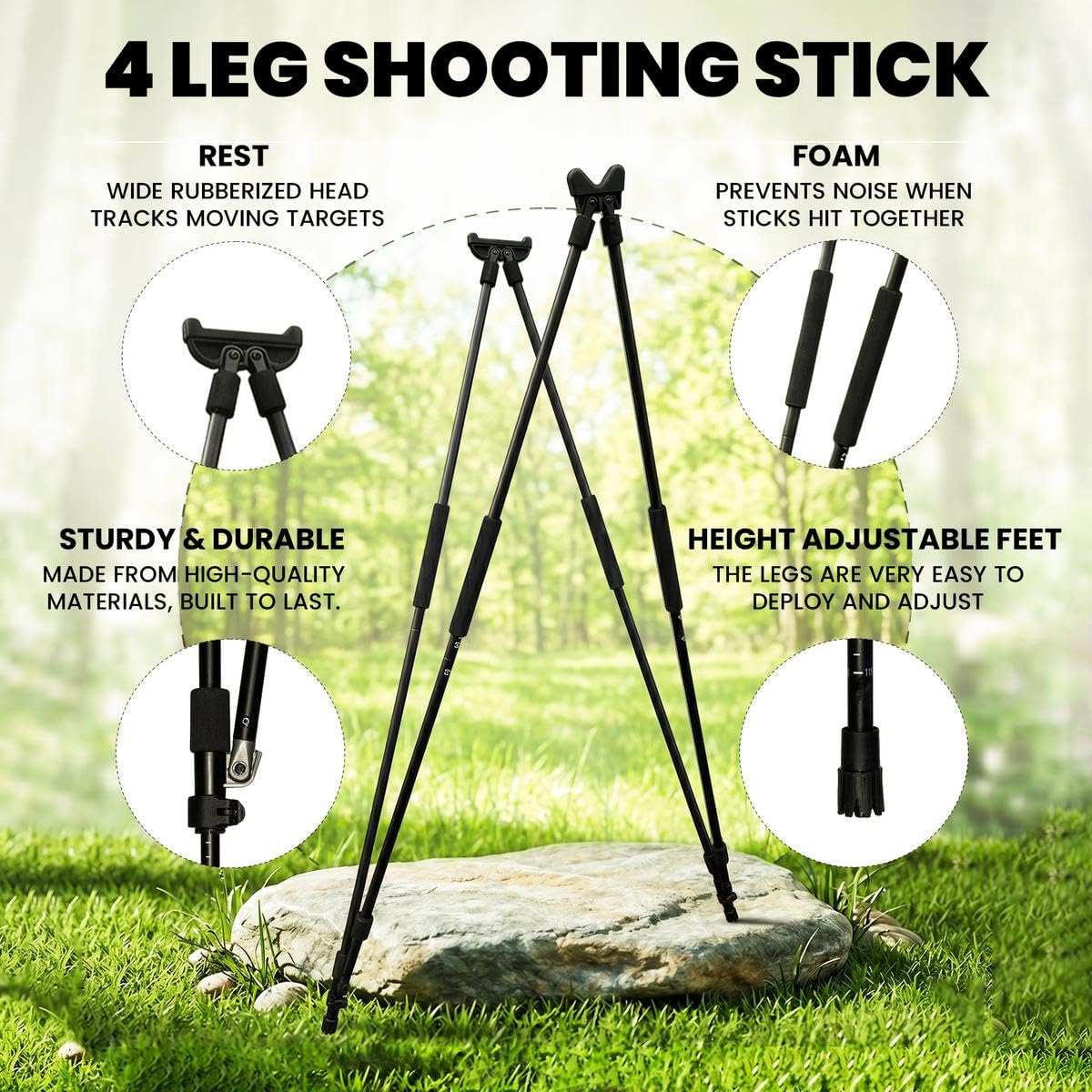 4 Leg Shooting-Stick