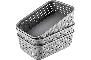 3 Pack Small Storage Bins for Organization