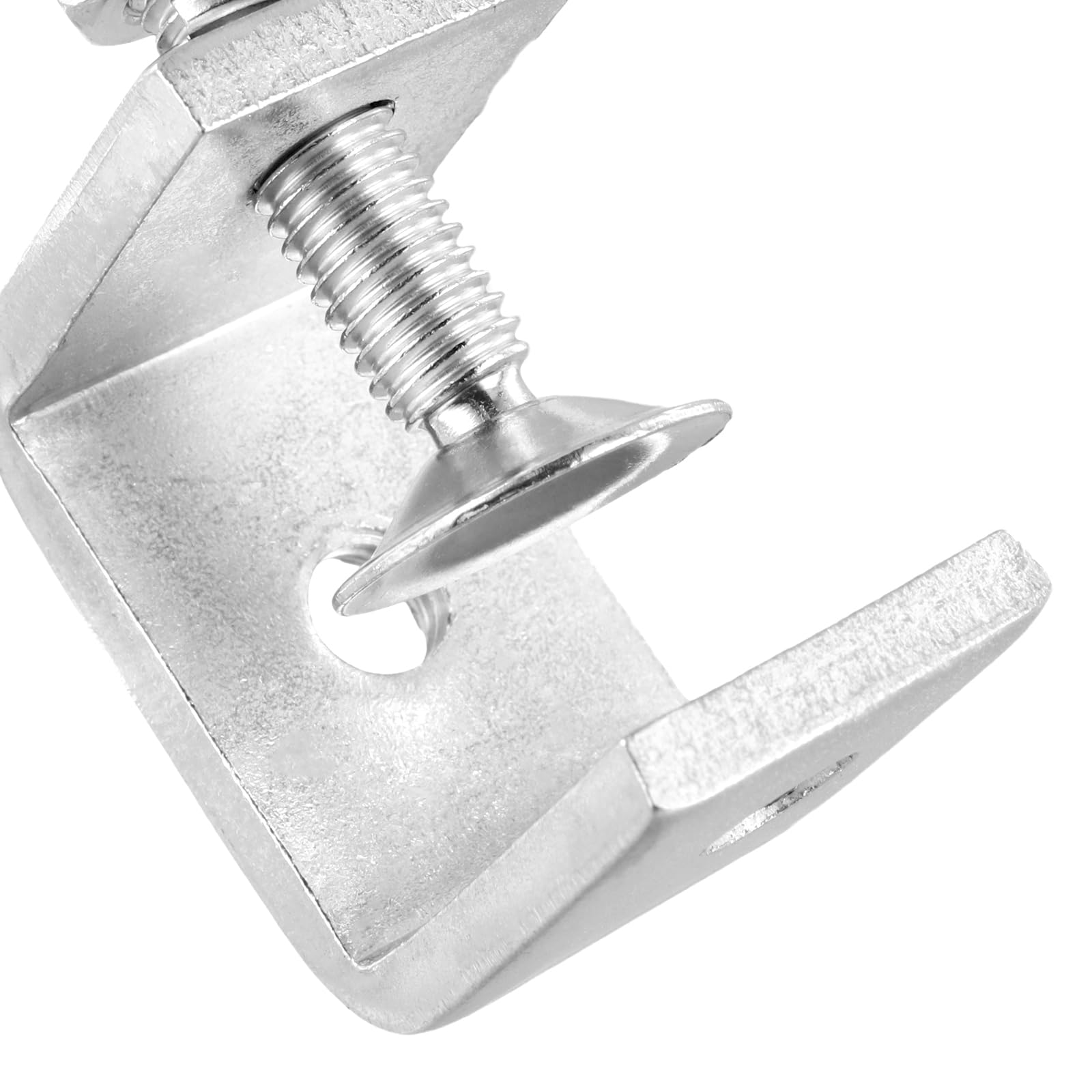 15 morsetti a C piccoli in acciaio inox da 30 mm, mini morsetto a C con apertura 304, morsetti a forma di tigre argentata per lavorazione del legno, saldatura