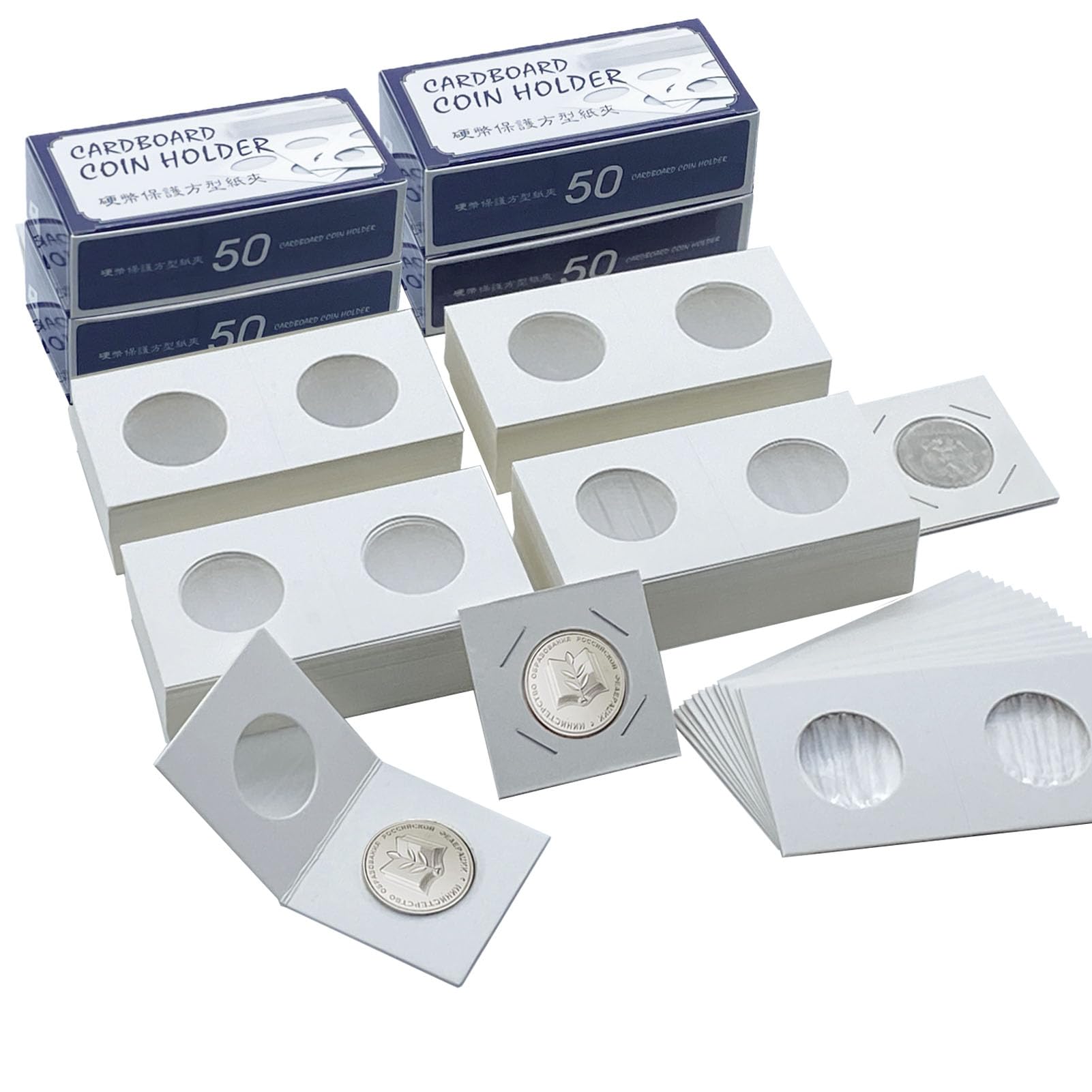 Amazon.com: 200 PCS Premium Coin Flips 2 x 2 Coin Collection