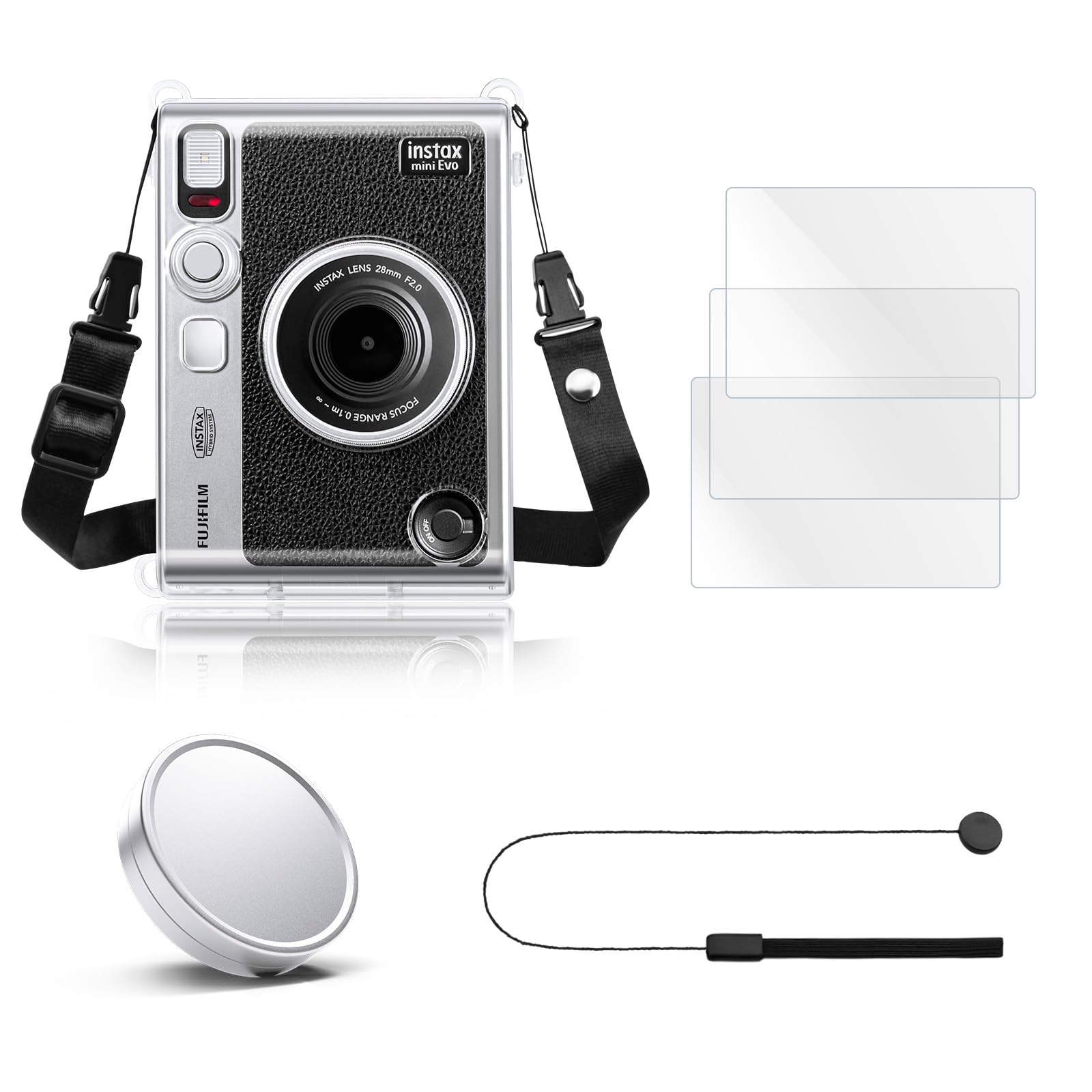 Amazon.co.jp: Rieibi instax mini evo 360° full protection