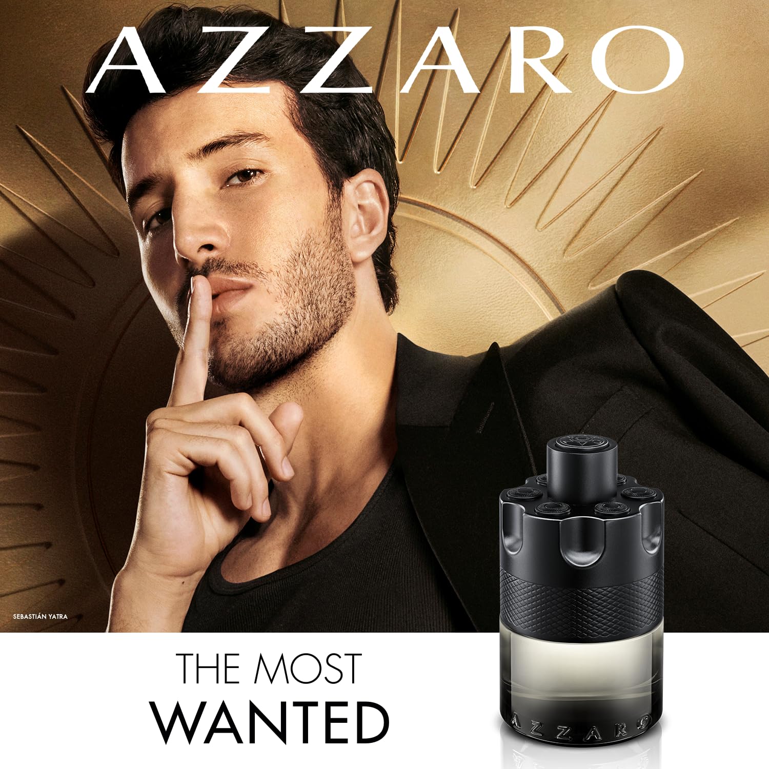 Azzaro The Most Wanted Eau de Toilette Intense, frischer, intensiver Herrenduft, aromatisches Parfüm für Männer