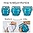 ALVABABY Newborn Cloth Diapers, Reusable for Preemie, 6 Covers with 12 Inserts, for Babies Less Than 12 Pounds