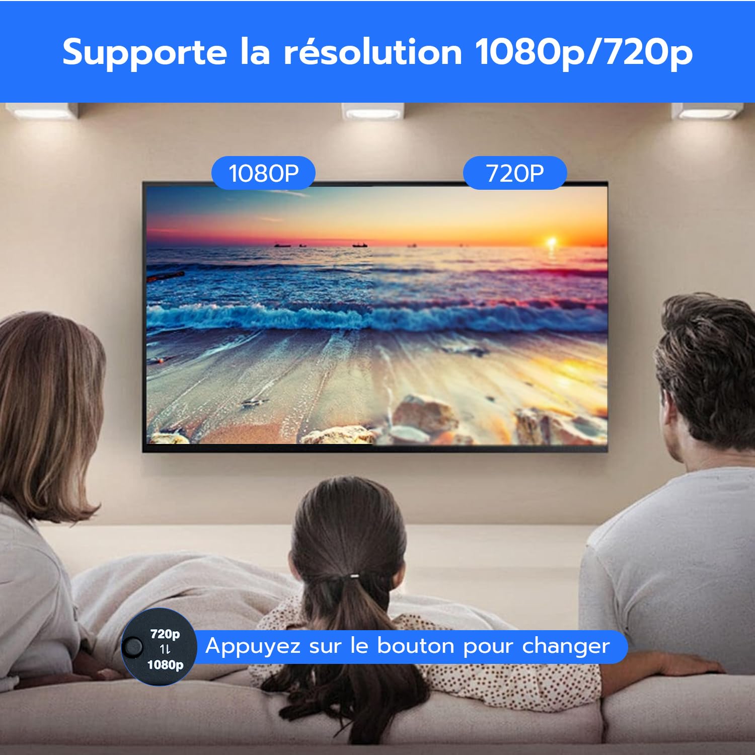 Mcbazel Adaptateur HDMI sans Couture pour Mega Drive/NEOGEO pour HDTV, Convertisseur vidéo Multifonction 4:3/16:9, 720P/1080P pour Mega Drive 1/Mega Drive 2/NEOGEO