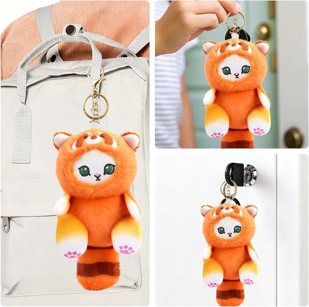 Amazon.co.jp: [Fantasyon] 猫 モフサンド ぬいぐるみ キーホルダー 猫