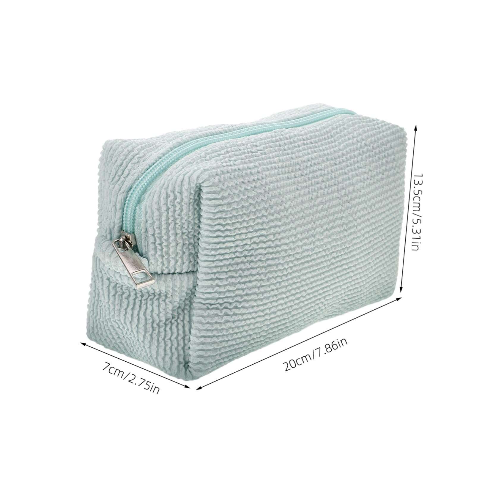 Mipcase 5pezzi Borsa Da Viaggio Per Cosmetici Pochette Porta Trucco Piccola Borsa Impermabile Con Zip Per Ragazze Viaggio e Uso Domestico Elegante