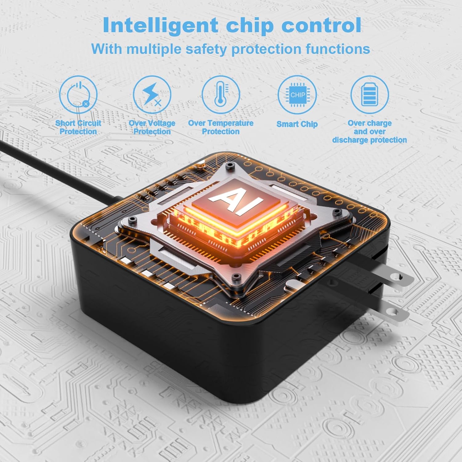 65W 45W Laptop Charger Compatible with Lenovo Ideapad 3 5 320 330 330S S340 S145 510 510S 100 110 110S 710 S540 Flex 3 4 5 14 Yoga 510 710 Chromebook N22 N23 N42 Power Supply 4.0 * 1.7MM - Image 7