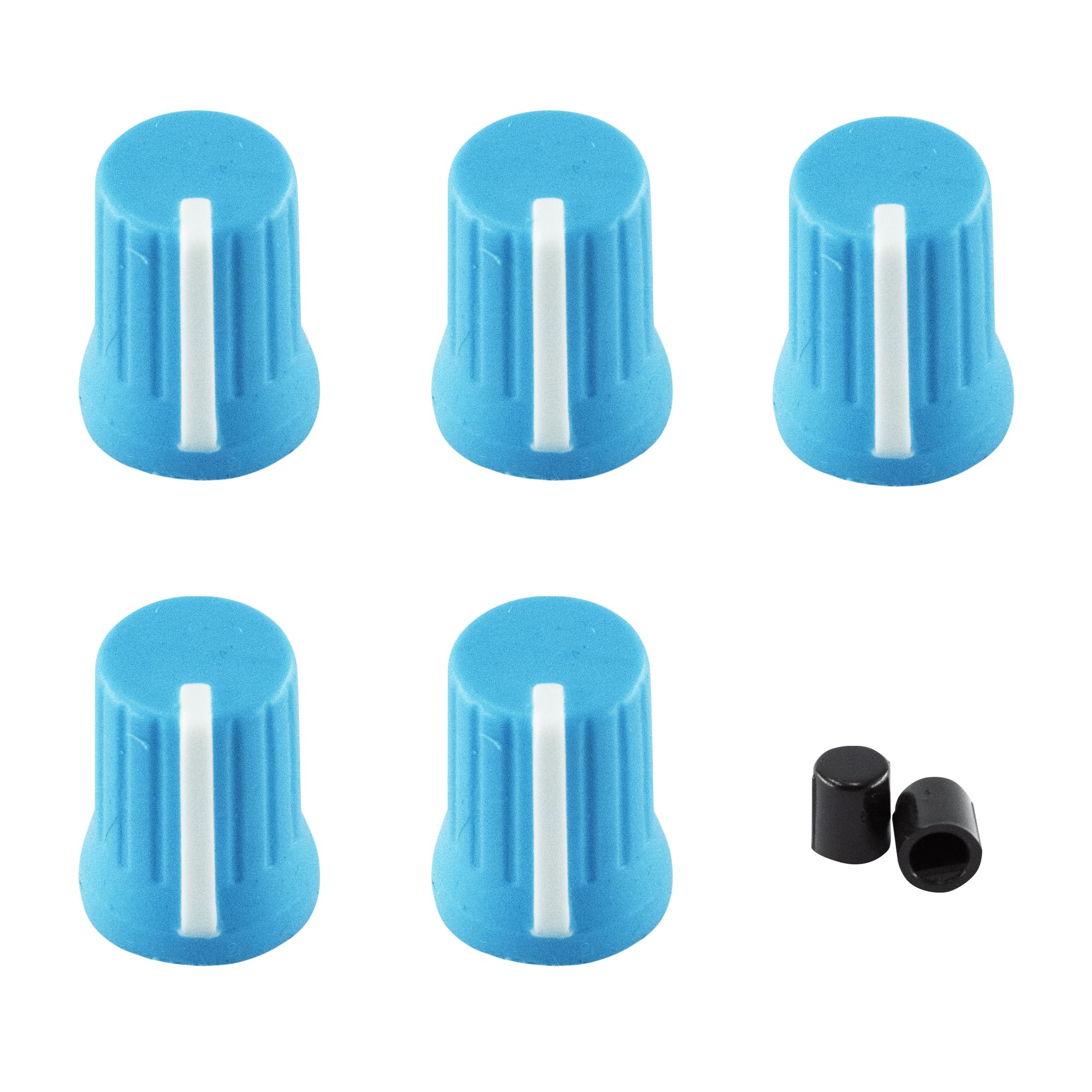 Amazon.com: AUXBC 6mm D Shaft Rubber Potentiometer Control Knobs