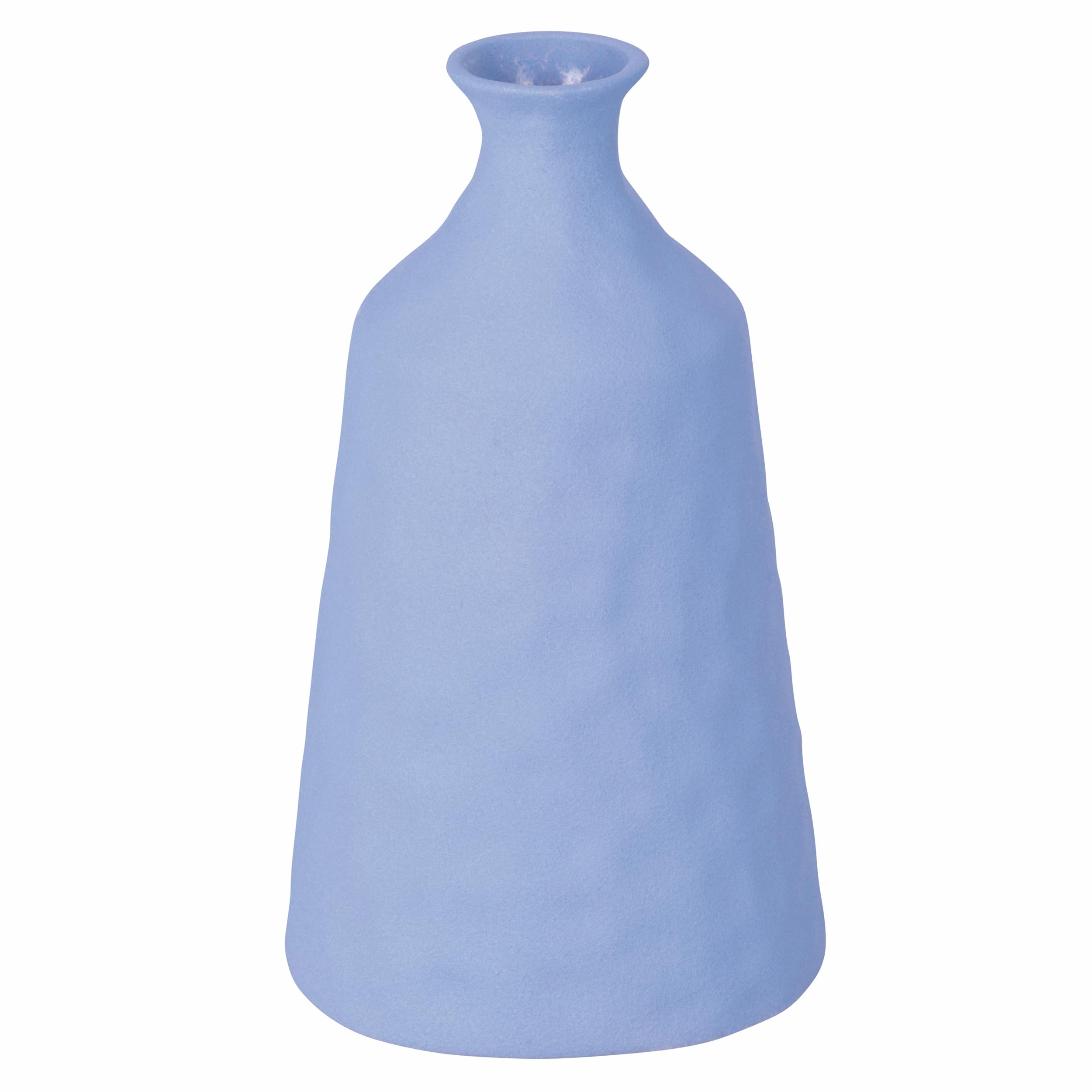 Villa d'Este Home Tivoli Deko-Vase Indigo aus Keramik, Höhe 26,2 cm, 4 Farbtöne