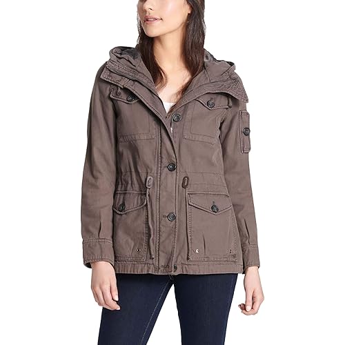 Levi's Women's Lightweight Cotton Military Jacket (Standard & Plus Sizes)