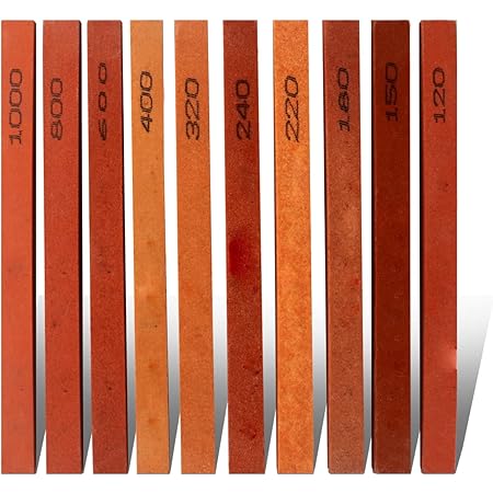 Amazon.com: CBRIGHT 10pcs Sharpening Stone Set - Assorted Sizes ...