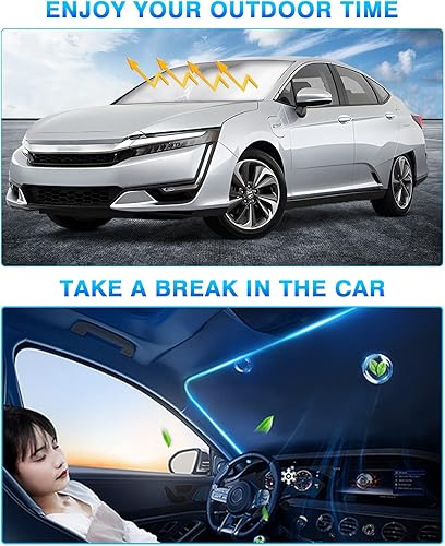 Miniatura 248 de KUST Parasol para parabrisas para Ford Fusion 2013-2020 2021, accesorios para ventana, protector de visera solar, plegable, bloquea los rayos UV