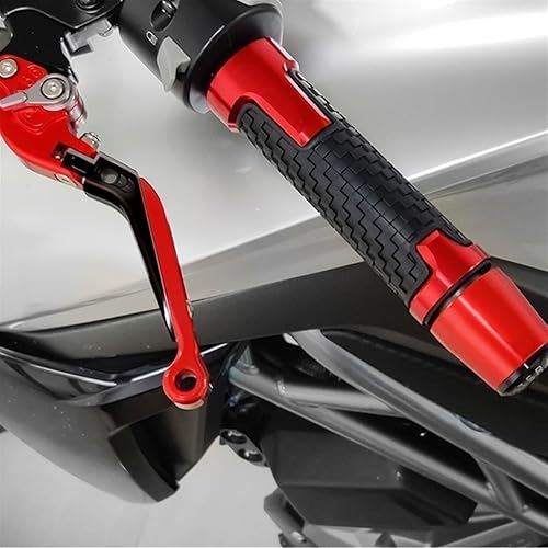 Miniatura 5 de Motocicleta para Y&AMAHA XT 660 XT660 All Years 78" 22MM Accesorios de motocicleta Manillar Agarres Tapones Extremos Tapones (Color  Rojo)