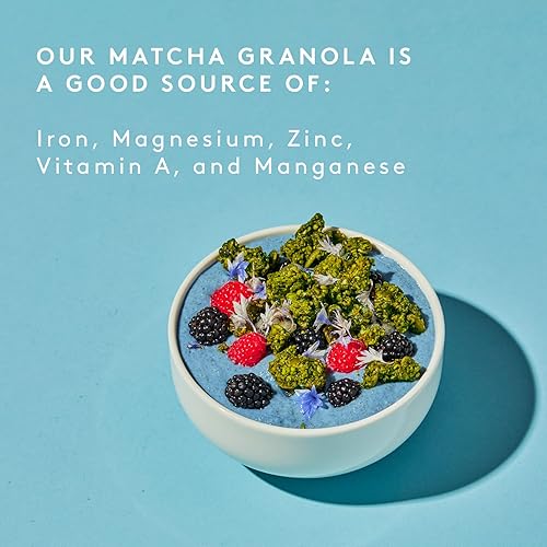 Miniatura 10 de Matchaful Granola matcha, menta y cacao sin granos, 8 onzas