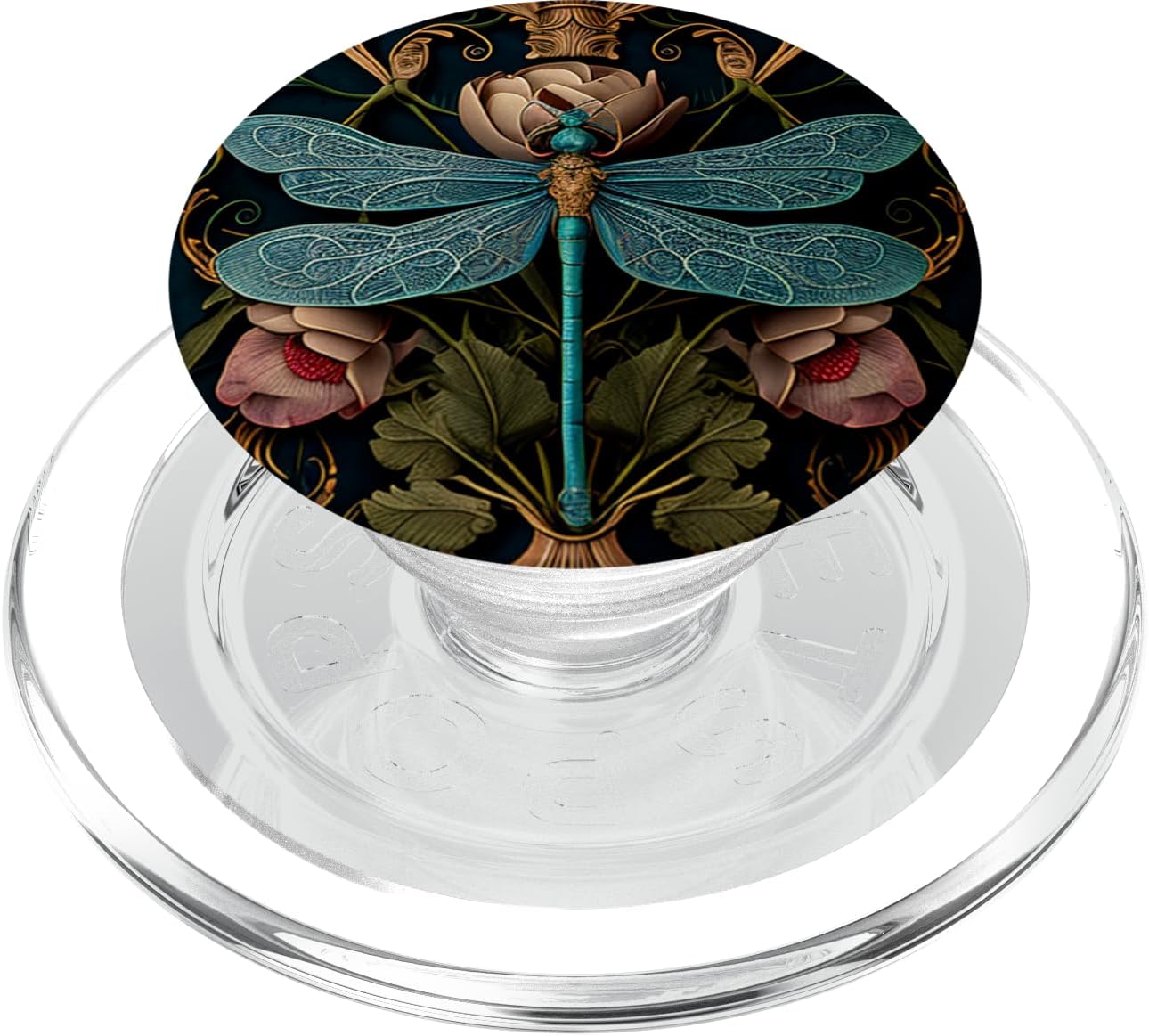 purple dragonfly || cute dragonfly blue || dragonfly PopSockets MagSafe PopGrip for iPhone