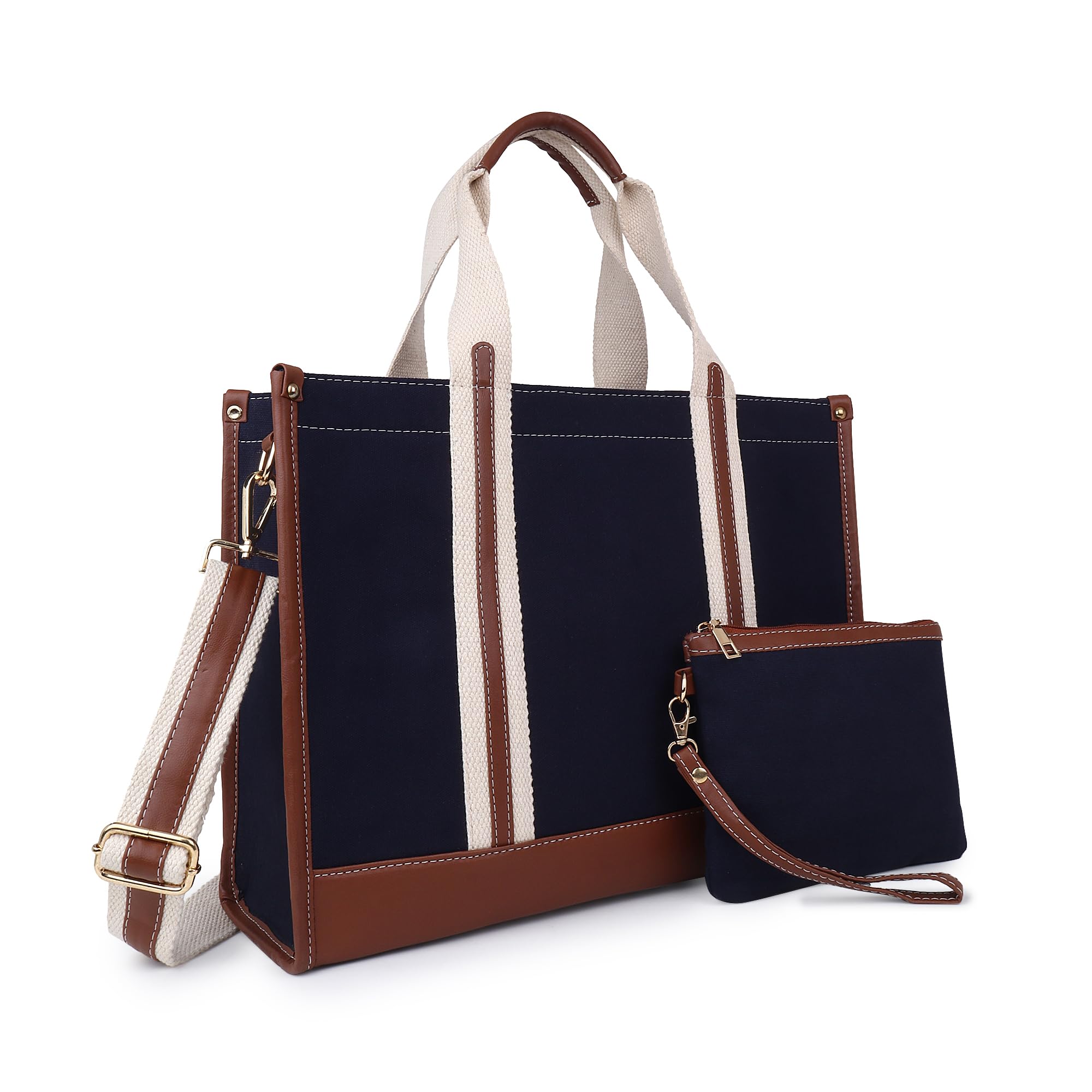 See full amazon price history chart for Womanix Womens Laptop Tote Bag Canvas Laptop Bag 15.6 Inch Work Shoulder Bags Casual Briefcase Handbag For Travel, Office, College (0047), Blue Womanix Womens Laptop Tote Bag Canvas Laptop Bag 15.6 Inch Work Shoulder Bags Casual Briefcase Handbag For Travel, Office, College (0047), Blue (B0CND39N15) Amazon Price History, Amazon Price Tracker