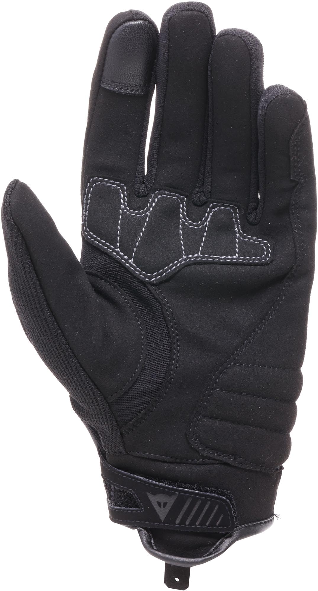 Dainese Metrax Air Gloves – krótkie rękawice motocyklowe Urban z wentylowanego materiału na lato z funkcją Smart Touch i prostym dopasowaniem dla mężczyzn