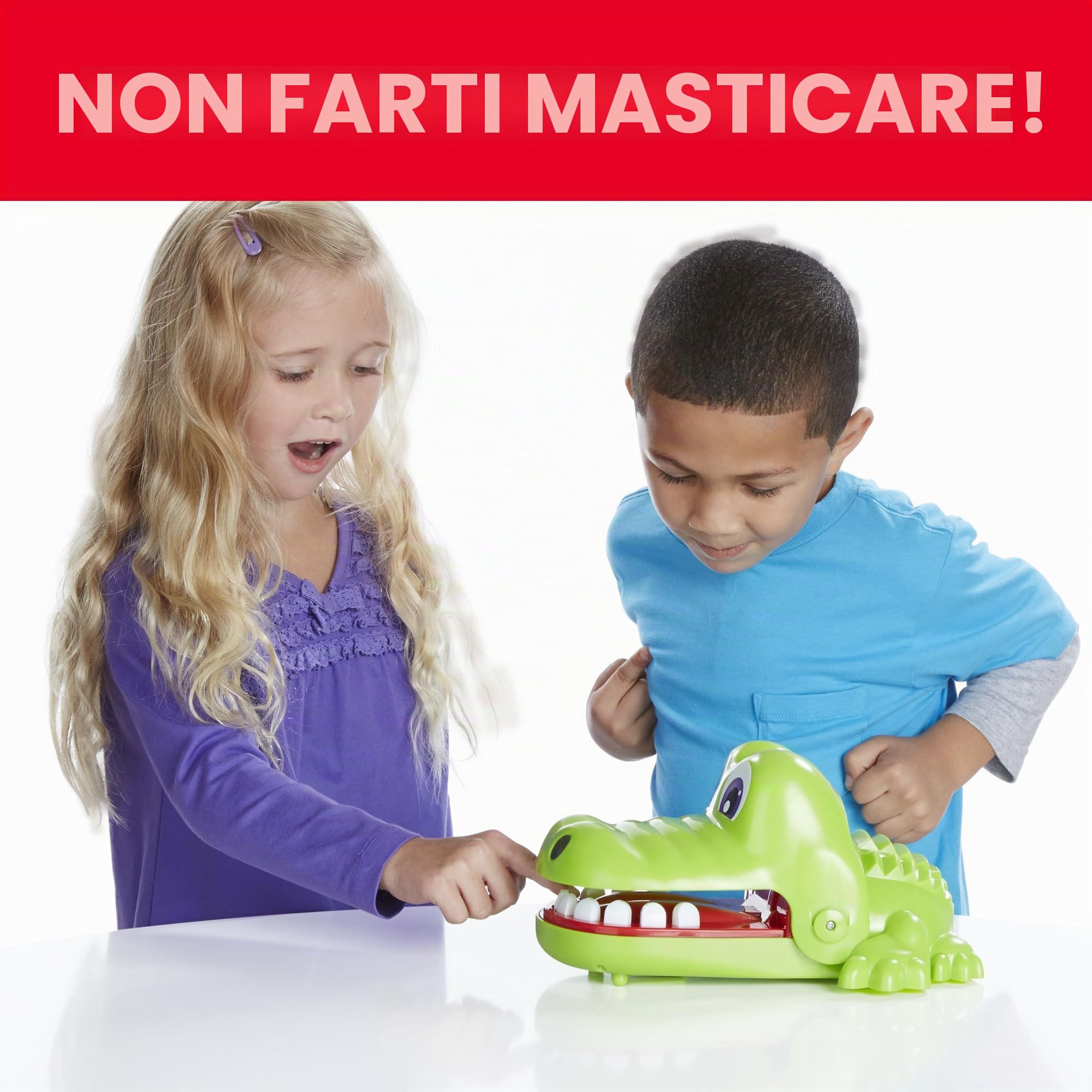 Hasbro - Coccodentista Gioco di Abilità [Versione Inglese]