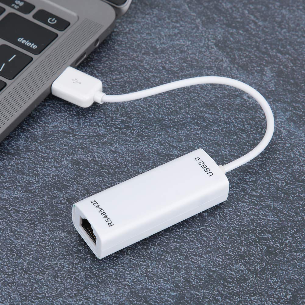 Naroote USB to Rs485 Adapter, Serial to USB Adapter USB to RS485/RS422 Converter Adapter Industrial Grade with British PL2303 Chip RJ45 Interface USB to Serial Adapter Anti Surge Anti