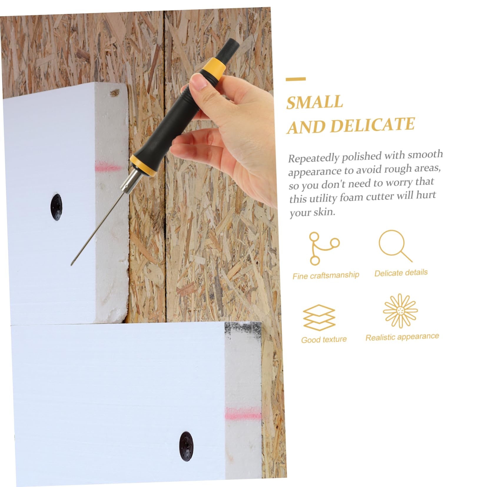 HAPINARY 3pcs Hot Wire Foam Cutter Multipurpose Foam Cutting Machine Melt Heating Pen for