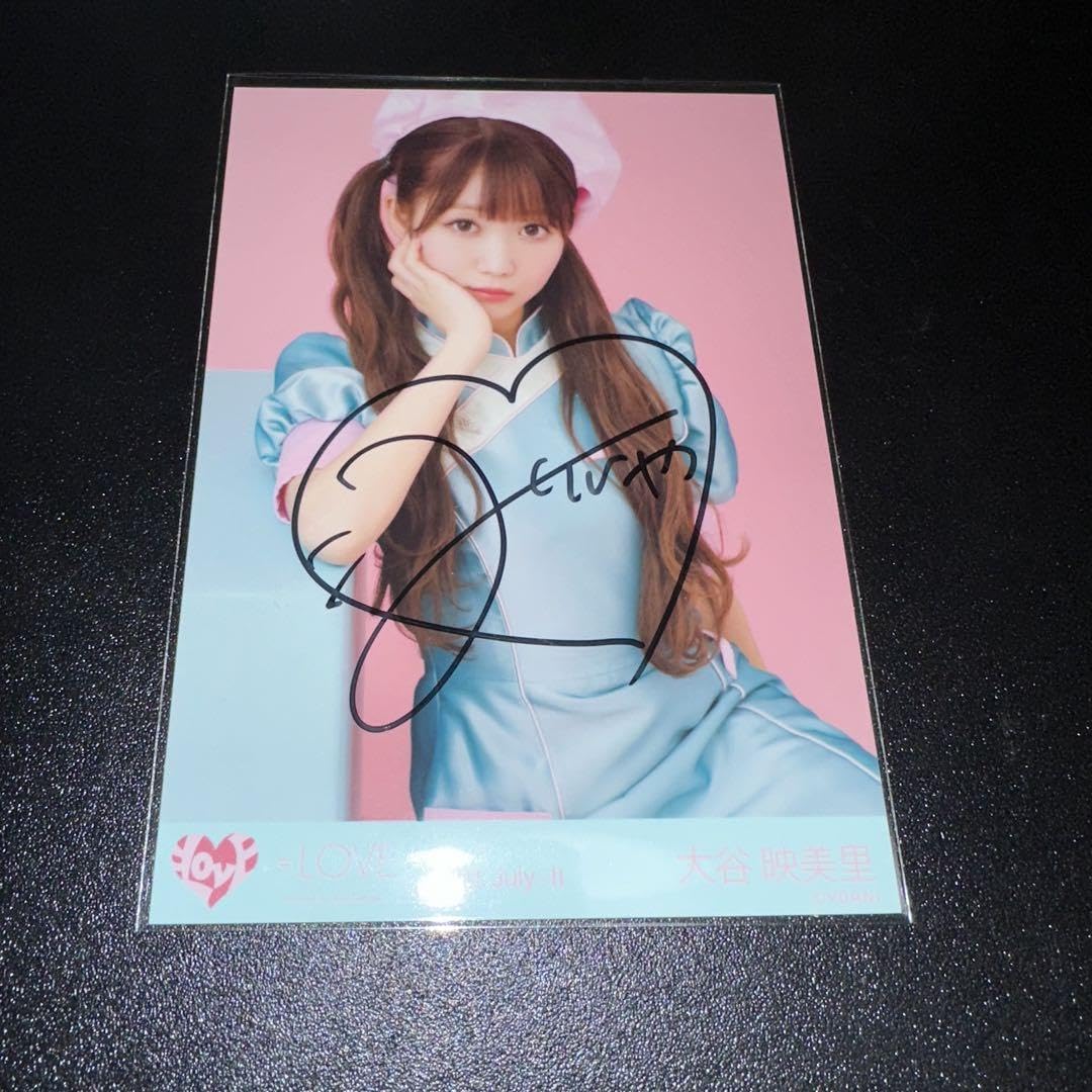 イコラブ 大谷映美里 CAMEO MV衣装 生写真 直筆 コメントあり