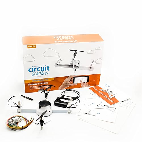 Circuit Scribe Kit de construcción de drones construye y vuela tu propio dron con el kit de construcción de drones incluye bolígrafo de tinta