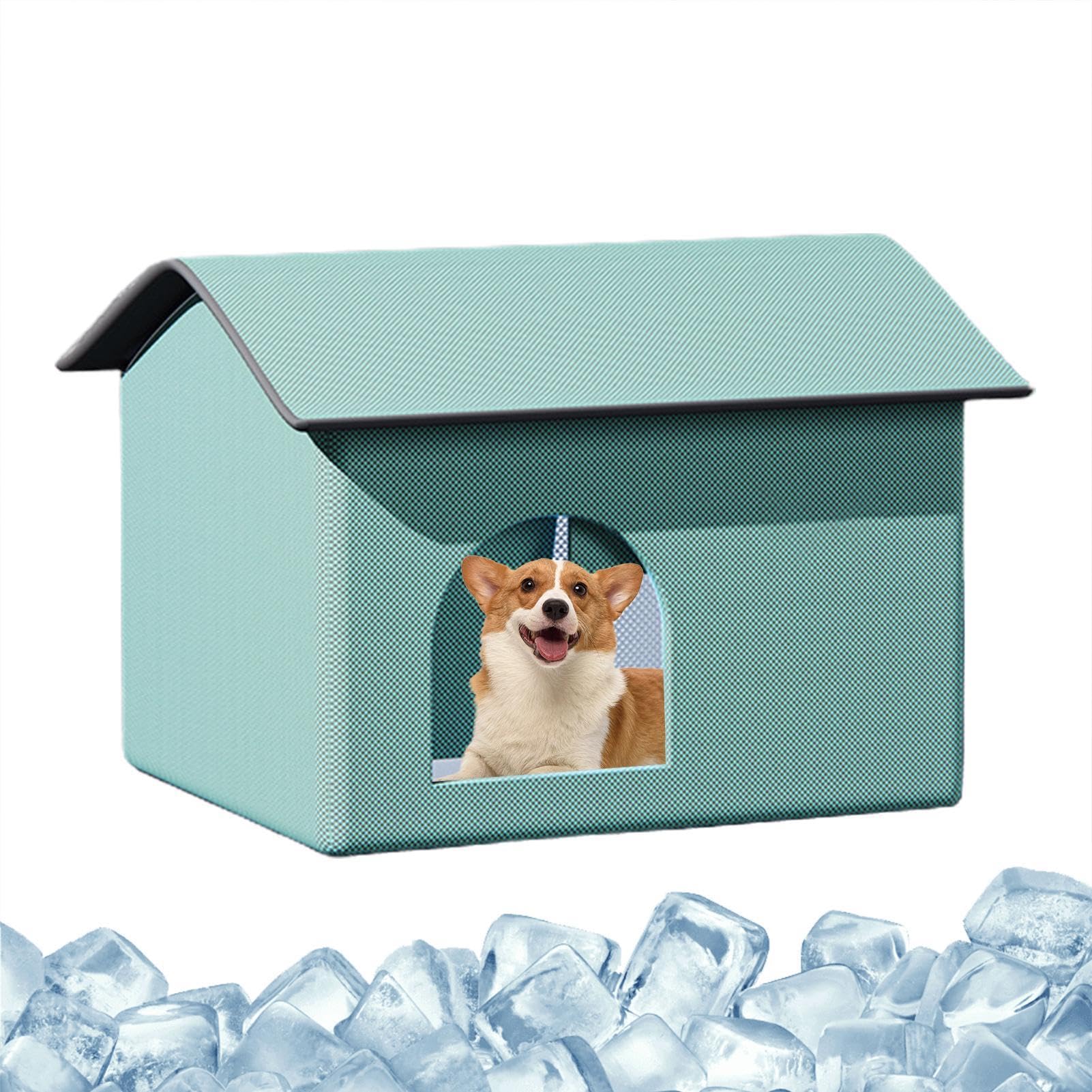 Katzen Kühlhaus 30,5cm - Isoliertes Haustierbett Für Heiße Tage