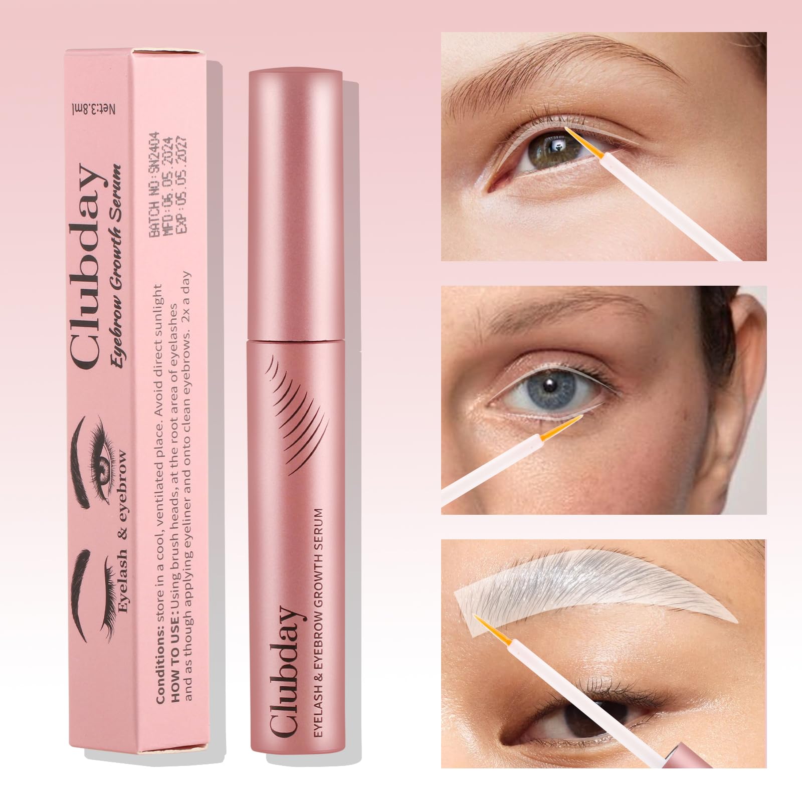 MABUYUKI CLEAR EYELASH SERUM 2本セット Amazon.com: 2Weeks eyelash serum : Beauty & Personal Care