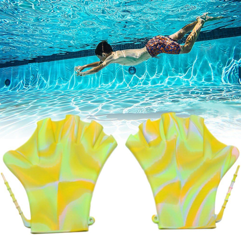 1 Paar Schwimmhandschuhe Für Kinder, Schwimmhäute, Trainingshandschuhe, Surfen, Tauchzubehör Für Kinder, Schnorcheln, Schwimmen