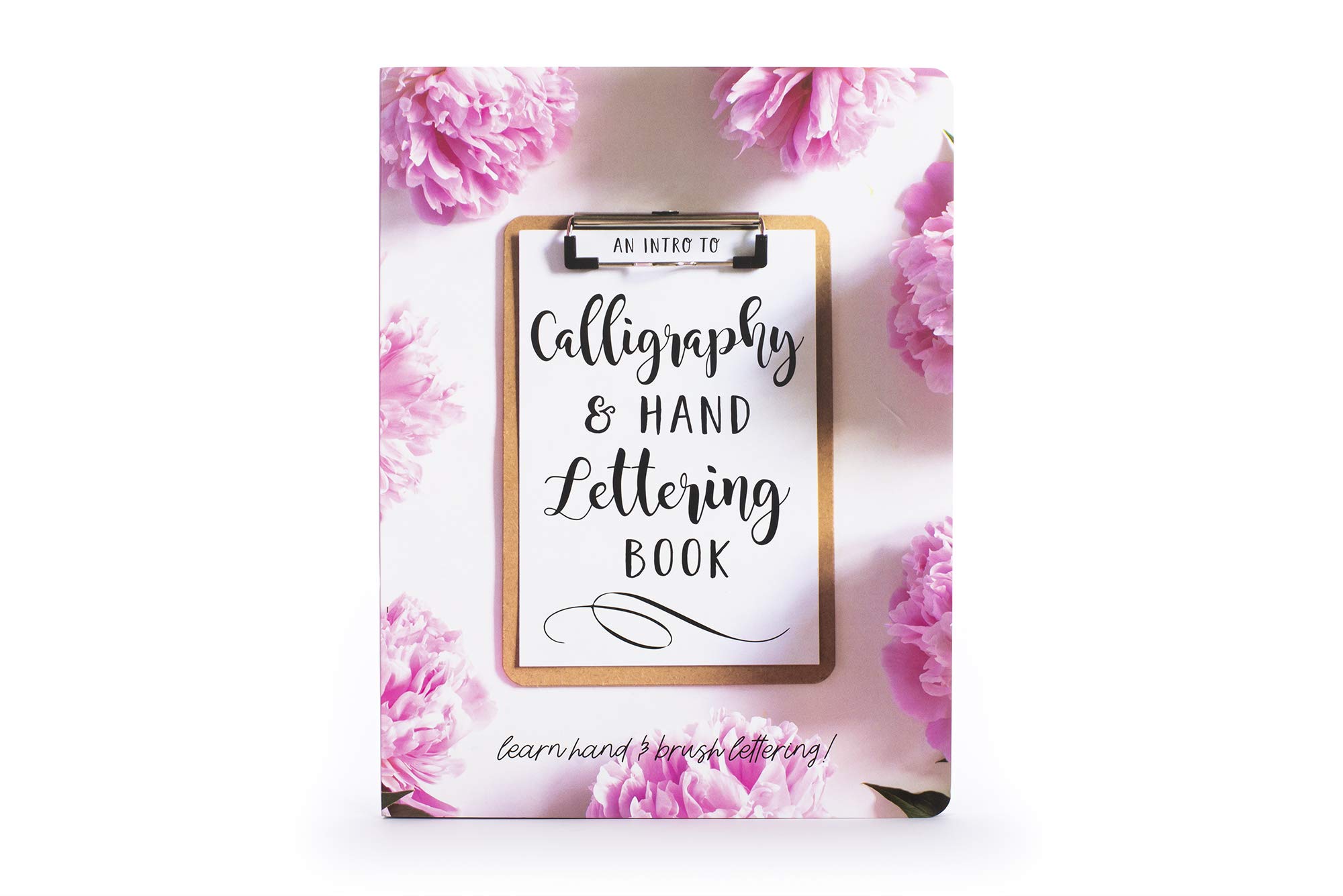 Tri-Coastal Design - Modern Calligraphy and Lettering Workbook: Calligraphy Paper Pad, Hand Lettering, Handwriting Practice Book (Floral)